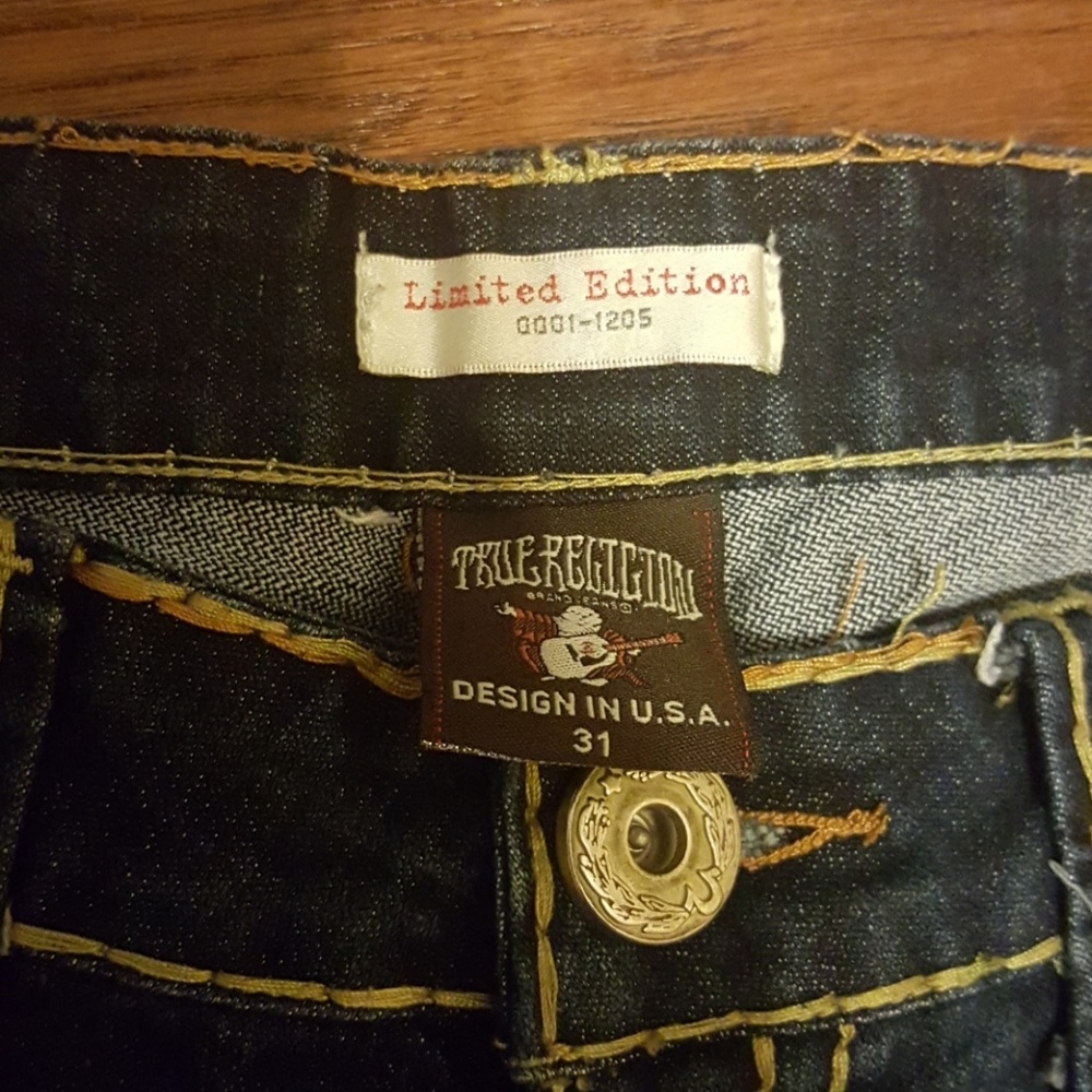 Limited edition  True Religion jeans